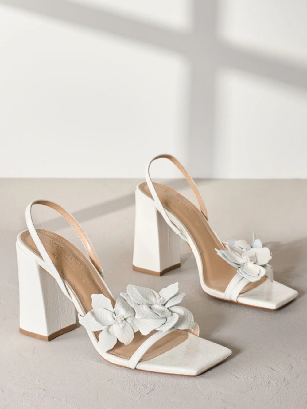 NEXT Signature White Floral Women's Heels